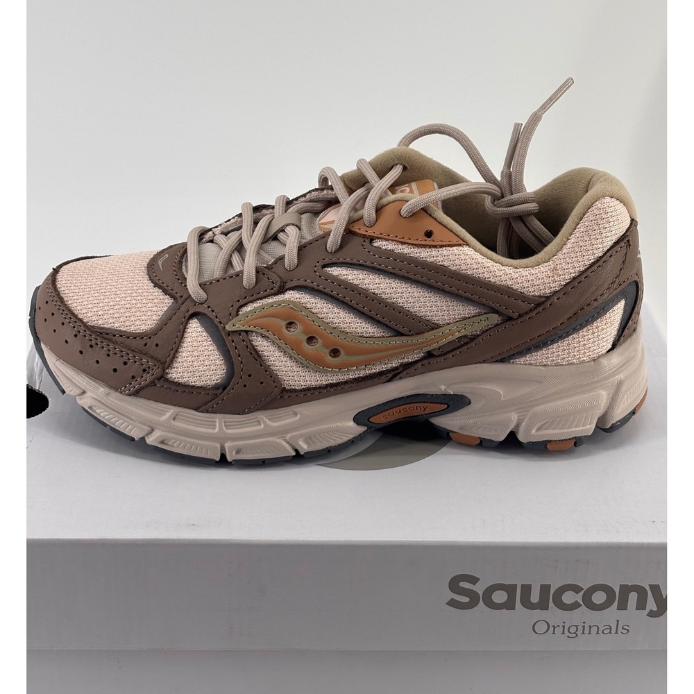 Saucony Ride Millennium Women 6.5 Pink Taupe S60940-2 NIB Retro Y2K Sneaker